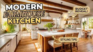 Modern Farmhouse Kitchen Secrets | Creating a Luxury Look with Rustic Charm