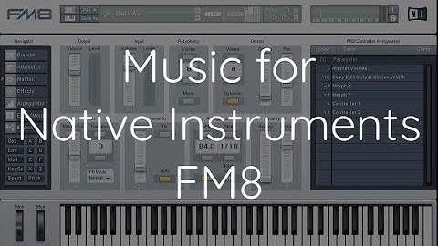 Music for Native Instruments FM8