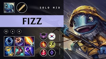 Fizz Mid vs Orianna - KR Master Patch 25.23