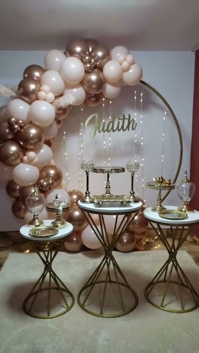 Ideas de DECORACIÓN con GLOBOS para QUINCE Años en TENDENCIA.