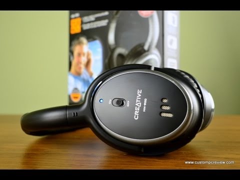 Creative HN-900 Active Noise Cancellation Headphones Unboxing + Written Review