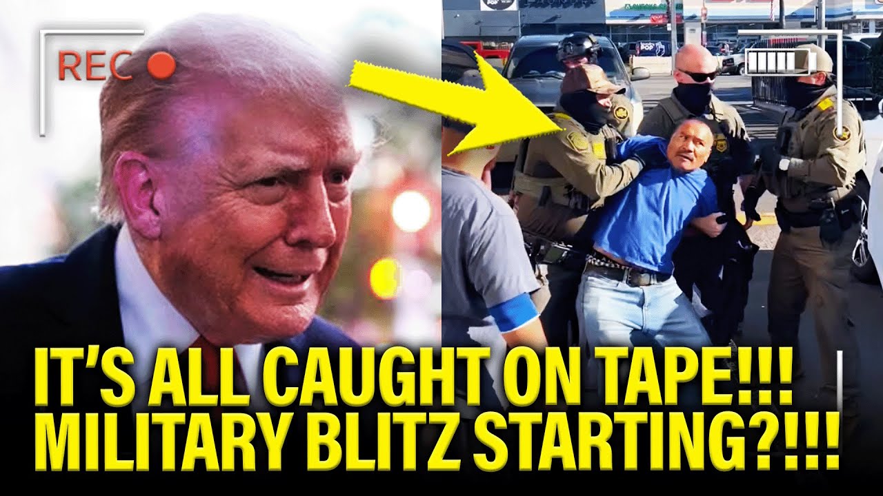 Trump CAUGHT ON TAPE as HELL BREAKS LOOSE in MILITARY BLITZ