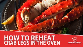 How to reheat crab legs