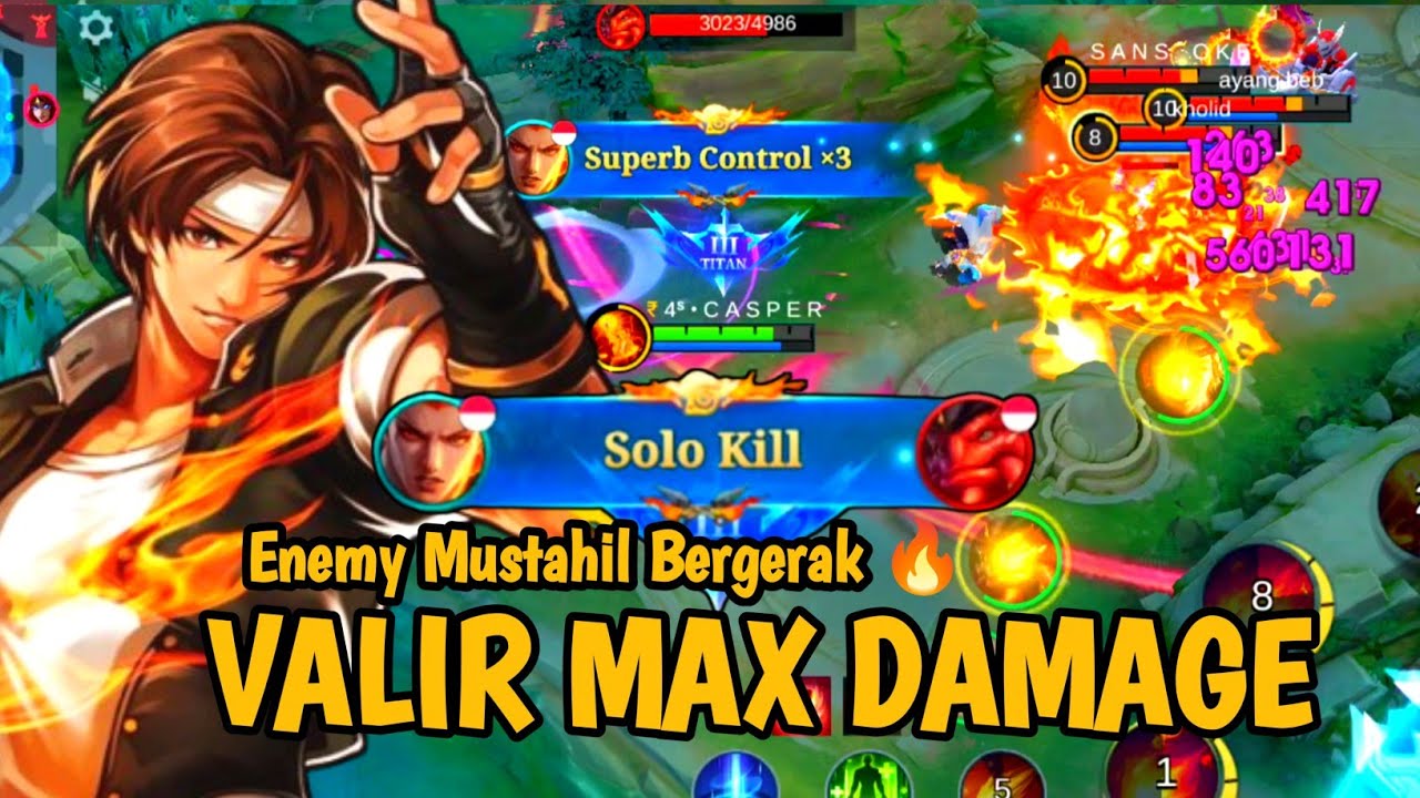 Valir Exp! Build Valir Paling Sakit 2025 ~ Valir Top Global Mobile Legends 