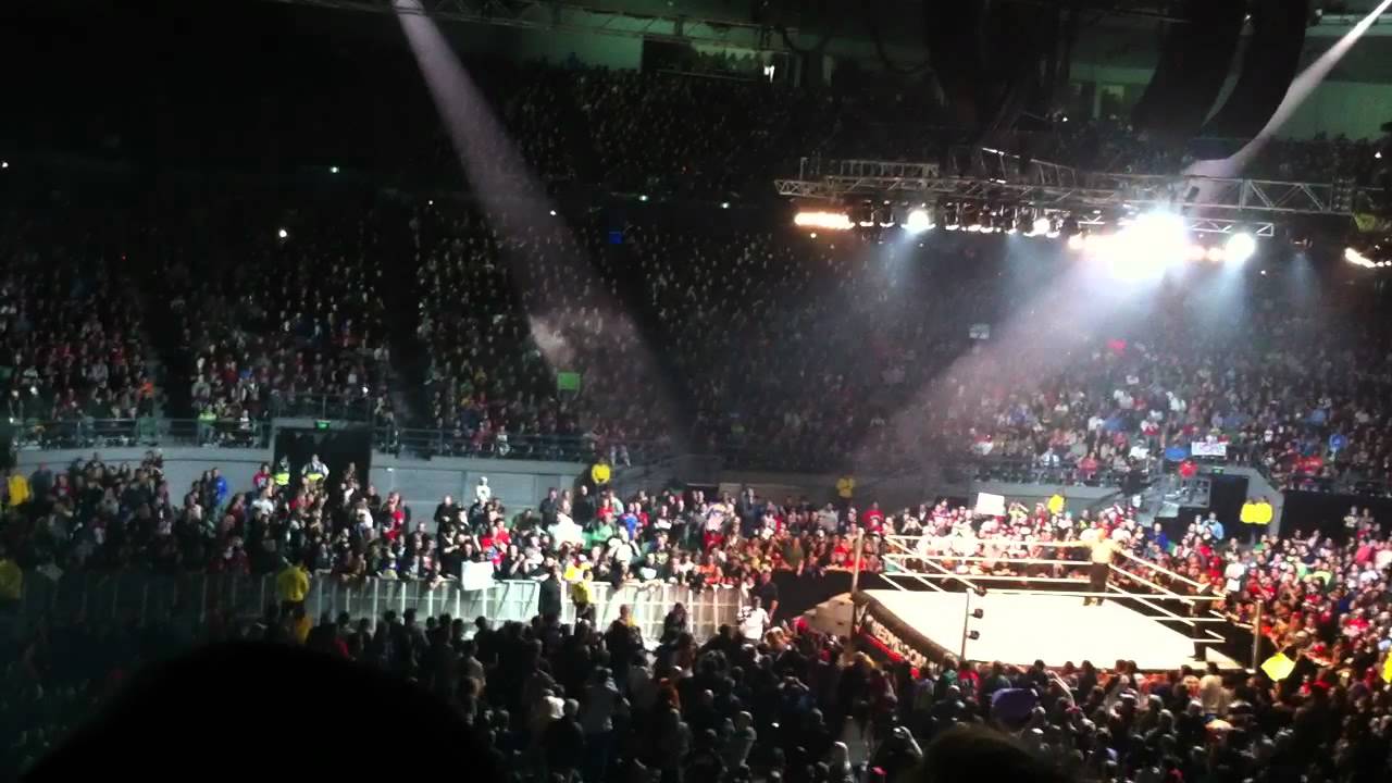 John Cena And RTruth Rod Laver Arena WWE World Raw Tour 2011 Melbourne