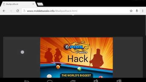 How to hack 8 ball pool Android iOS 2016