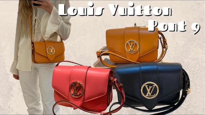 Louis Vuitton LV Pont 9 Black Cowhide