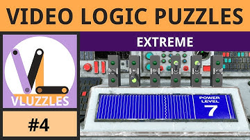 Switching Switches - VLuzzles #4 - Extreme - Video Logic Puzzles