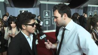 53rd Grammy Awards -  Bruno Mars Interview