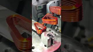 Drone Motors Flat Wire Winding Machine. Enameled Copper Coil for New Energy EV, Drone & Hub Motor