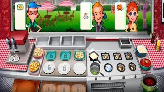 video food truck chef gameplay.  juego para android.  parte 2. screenshot 3