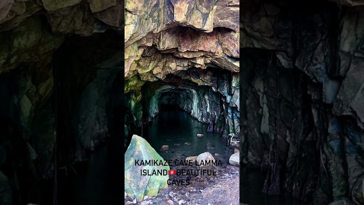 Kamikaze Cave lamma islands so beautiful...