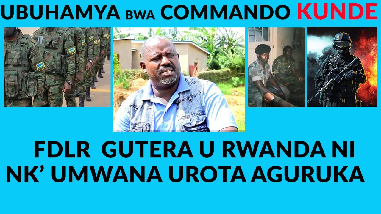 ⁣Ubuhamya Bwa Commando KUNDE Wahoze Muri FDLR Nta Na Rimwe CONGO Itigeze Ifatanya Na FDLR