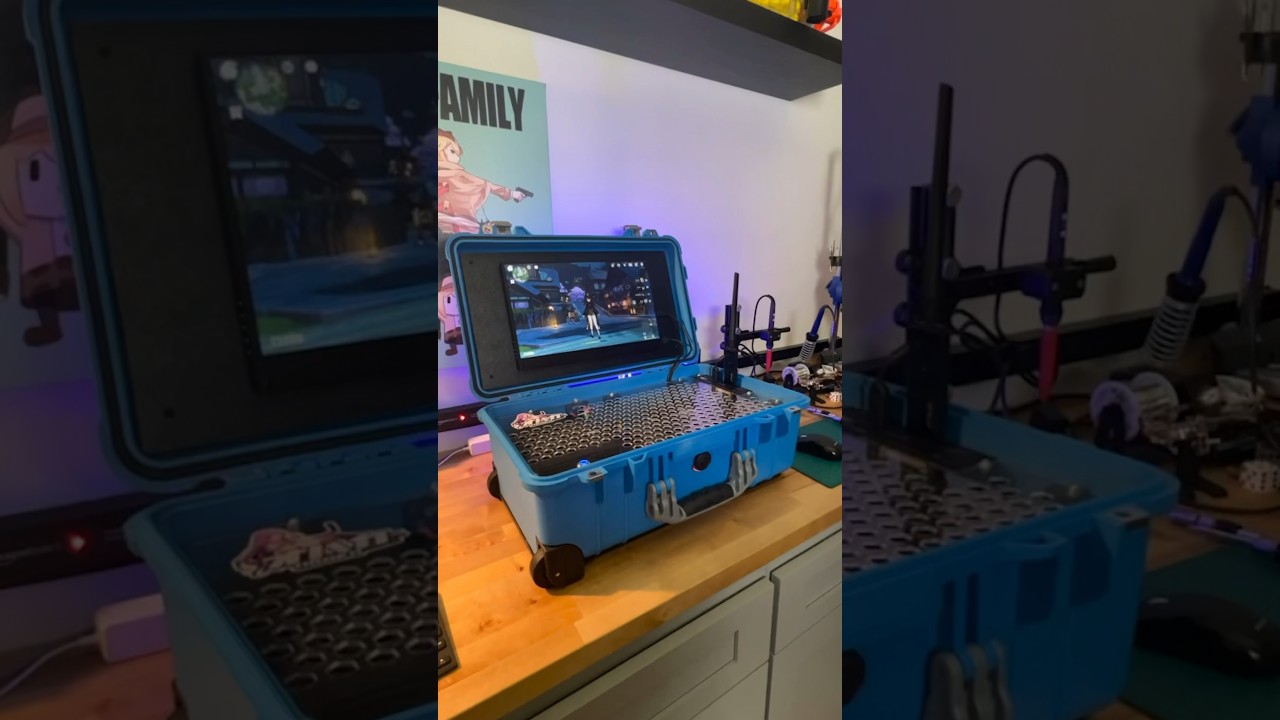 UPGRADING my PORTABLE GAMING RIG with more RAM| Pelican Case Gaming PC