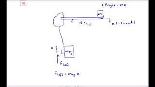 Equivalent Mass Reflected Through Beam