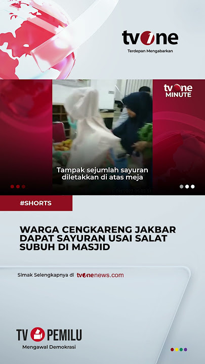 Download lagu Masjid di Jakbar Sediakan Sayuran Gratis Untuk Warga yang Ikut Salat Subuh #shorts #tvone #news