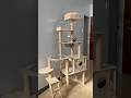 build a 6 ft wooden cat condo tower with me #cats #catcondo #cathouse