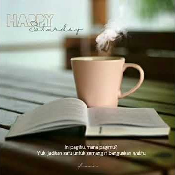 Status WA Ucapan Selamat Hari Sabtu