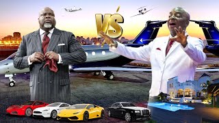 The Money Realm Bishops • TD Jakes VS David Oyedepo • THE RICHEST | PRIVATE JETS & MANSIONS | 2022