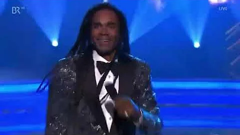 FAB MORVAN MILLI VANILLI PERFORMING LIVE GIRL YOU K OW IT’S TRUE AT BAYERISHER FESTIVAL FILMPREIS