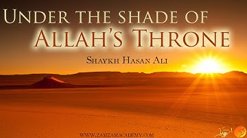 Under the Shade of Allah
