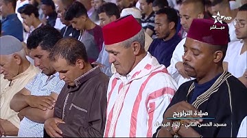 تراويح القارئ الشيخ عمر القزابري من رمضان 1440/2019 الليلة الثانية  والعشرون سورتي الشورى والزخرف
