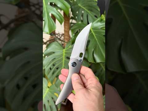 WE Knife Co Attor Integral Titanium Framelock Dalibor Bergam 20CV Minimalist Folder 