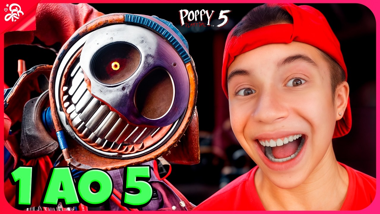 POPPY PLATIME CAPÍTULOS COMPLETOS - EPISÓDIOS 1 AO 5