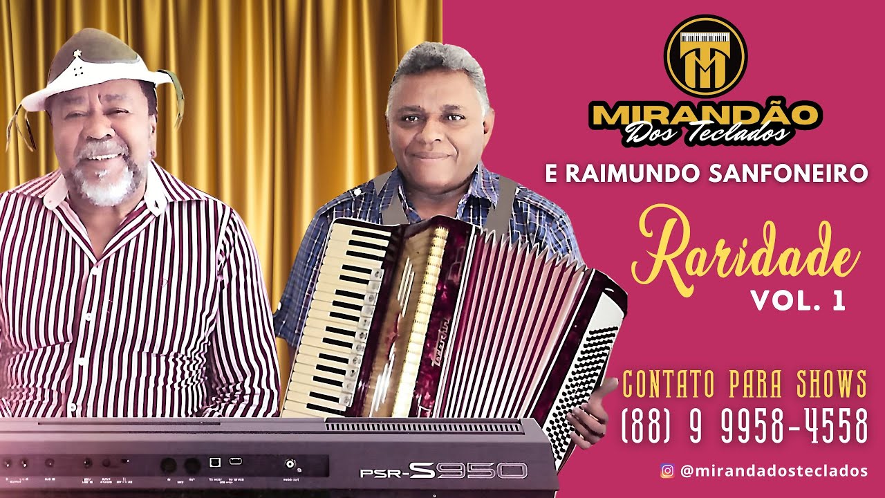 DVD - Miranda dos Teclados e Raimundo Sanfoneiro