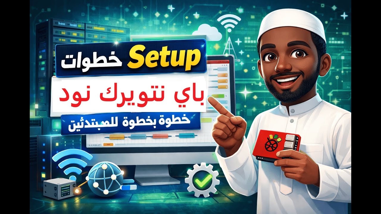 الجزء الاول كيفية إعداد نود باي نتويرك Pi Network Node Setup - YouTube