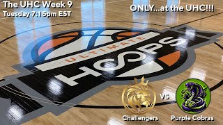 The UHC 2025 Winter Open Season Week 9: Challengers vs Purple Cobras
