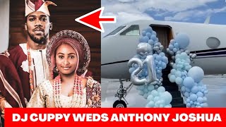 Billionaire Femi Otedola gift DJ Cuppy & Anthony Joshua PRIVATE JET for their traditional wedding