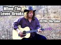 When the Levee Breaks - Old Version Cover - Blues Guitar Fingerstyle - Edward Phillips