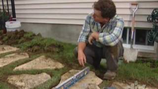 How to Install a Stone Walkway-DIY Network