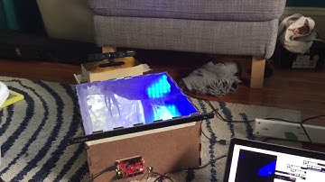 Kinect hologram interaction