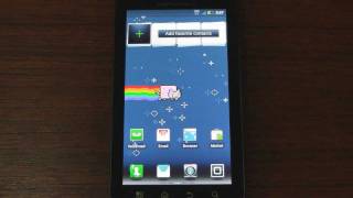 Nyan Cat + Live Wallpaper for Android smartphones screenshot 1