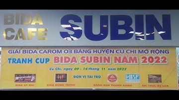 PHƯƠNG VINH VS TÀI HUỲNH - V64 | Giải Billiard 3C Cúp Bida Subin năm 2022