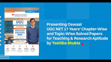 NTA UGC NET / JRF / SET Paper 1| 17 Years’ Chapter-Wise & Topic-Wise Solved Papers