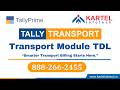Transport Module for Tally Prime