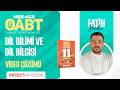 52 - 2026 ÖABT Türkçe - Dil Bilimi ve Dil Bilgisi - 11'li Deneme - XI - Fatih BEDİR