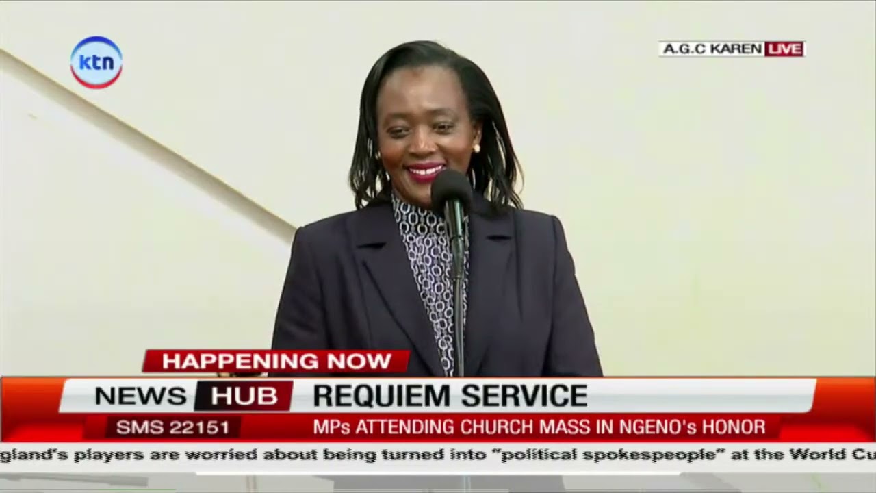 Requim service of Mp Ng'eno and 5 others who died in a chopper crash (part 2)