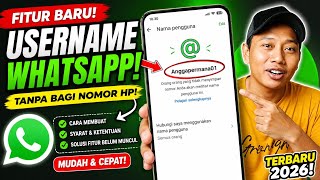 How to Create a WhatsApp Username in 2026 | New WA Feature Without a Phone Number (TUTORIAL)