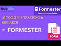 🎓 AI Tools for Teaching & Research | Formster (AI Survey Tool)