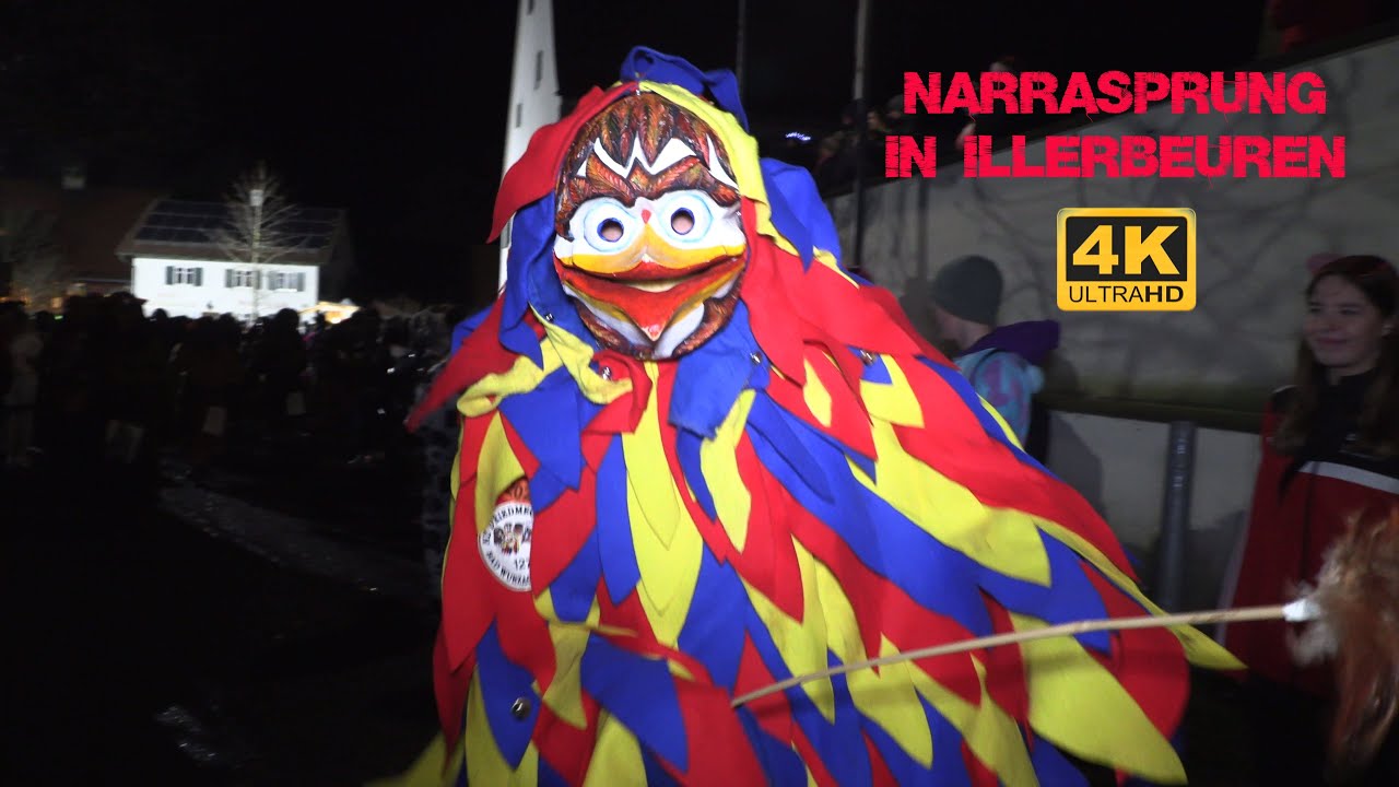 Fasnet Umzug in Illerbeuren Teil1