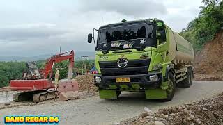 Kondisi terkini, Kamis (25/12/2025)‼️progres perbaikan jalan longsor sipupus