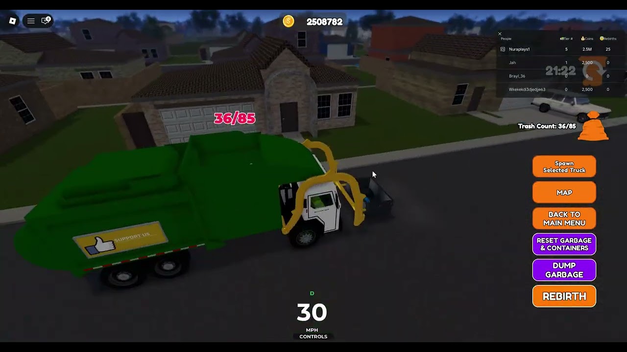 CGFF PETERBILT 520 Mcneilus FL carry can garbige tubes