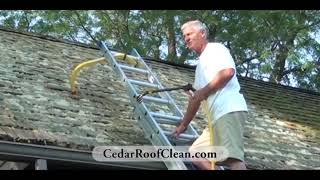 How To Properly Clean And Restore Cedar Shake Roof