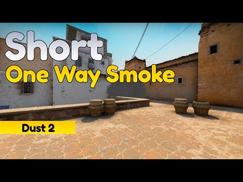 CSGO: Dust 2 Short One Way Smoke for A Site & Goose