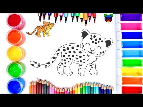 Video: Ako Nakresliť Geparda