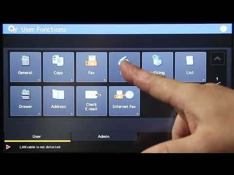Toshiba e-studio 330 AC Default email Scan Settings